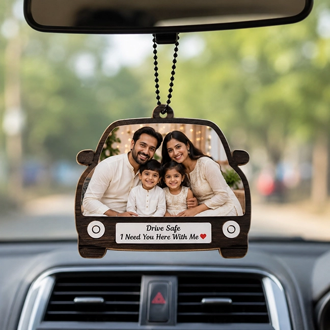 Customized Photo Car Hanging